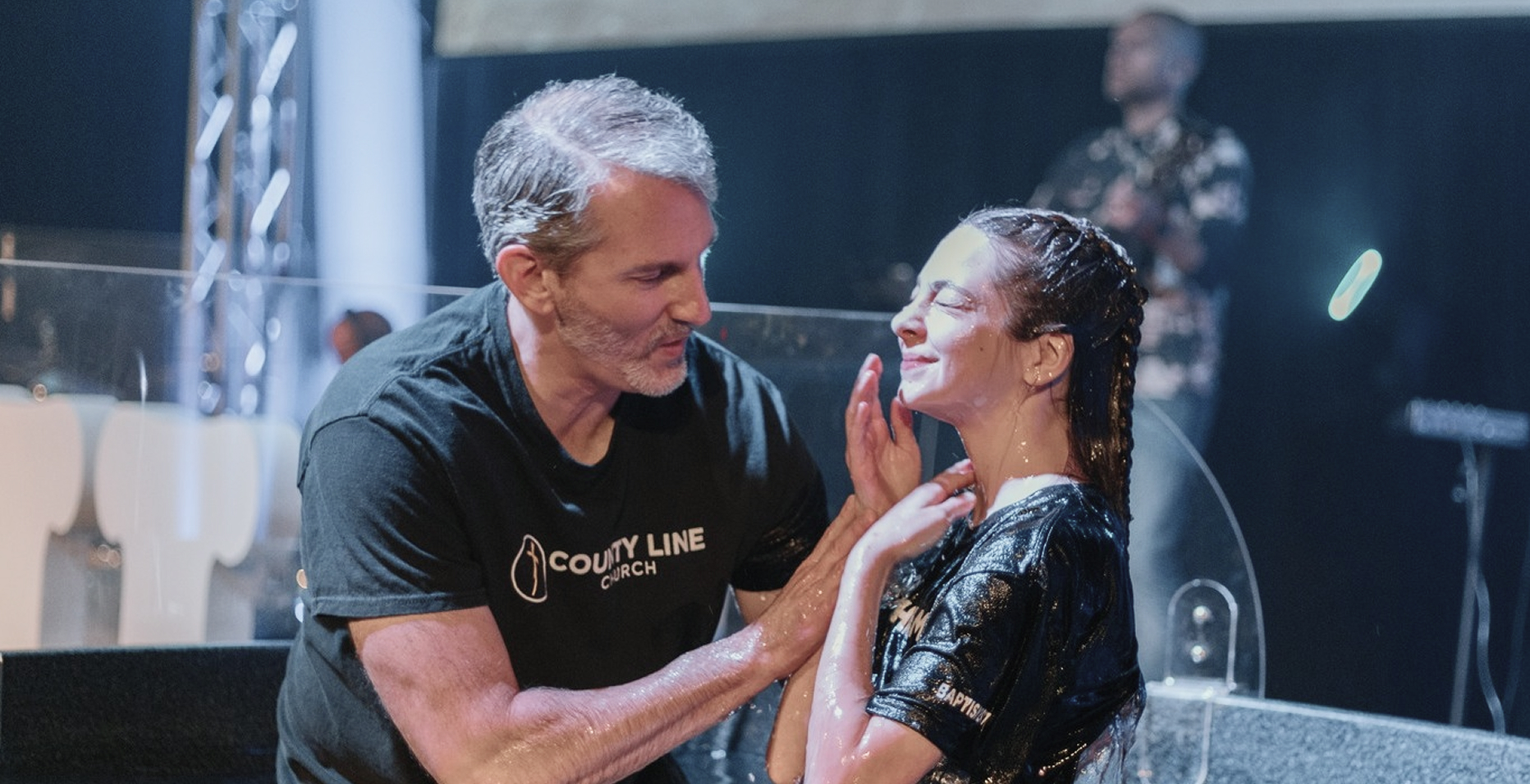 Sunday service baptism