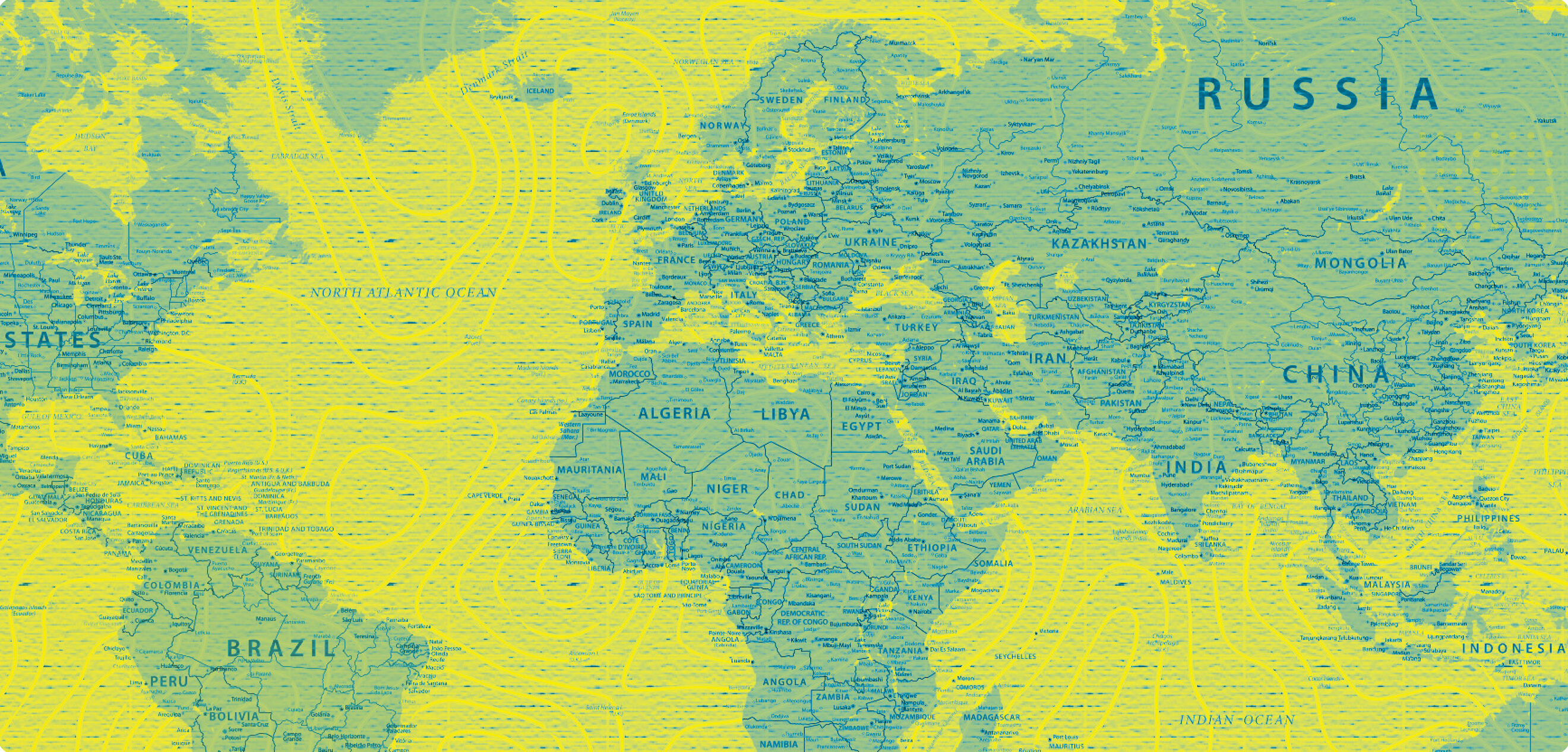 World map - County Line Church Outreach